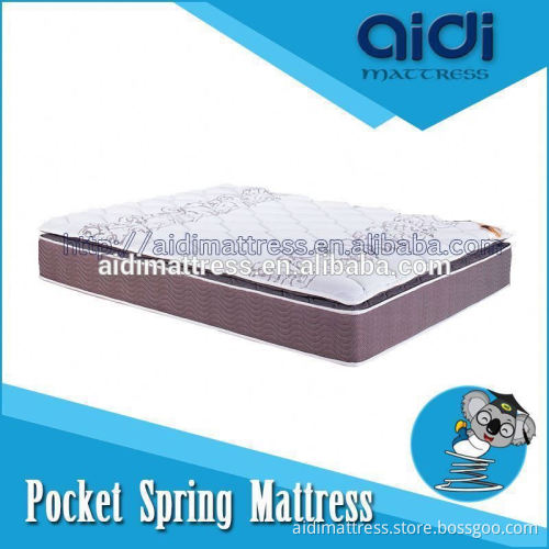 Elegant Design 50 Density Foam Pocket Spring Adult Full Size Bed Mattress AL-1109